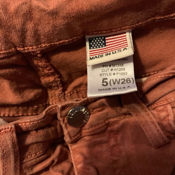 Distressed rust skinnies - Picture 4 of 5